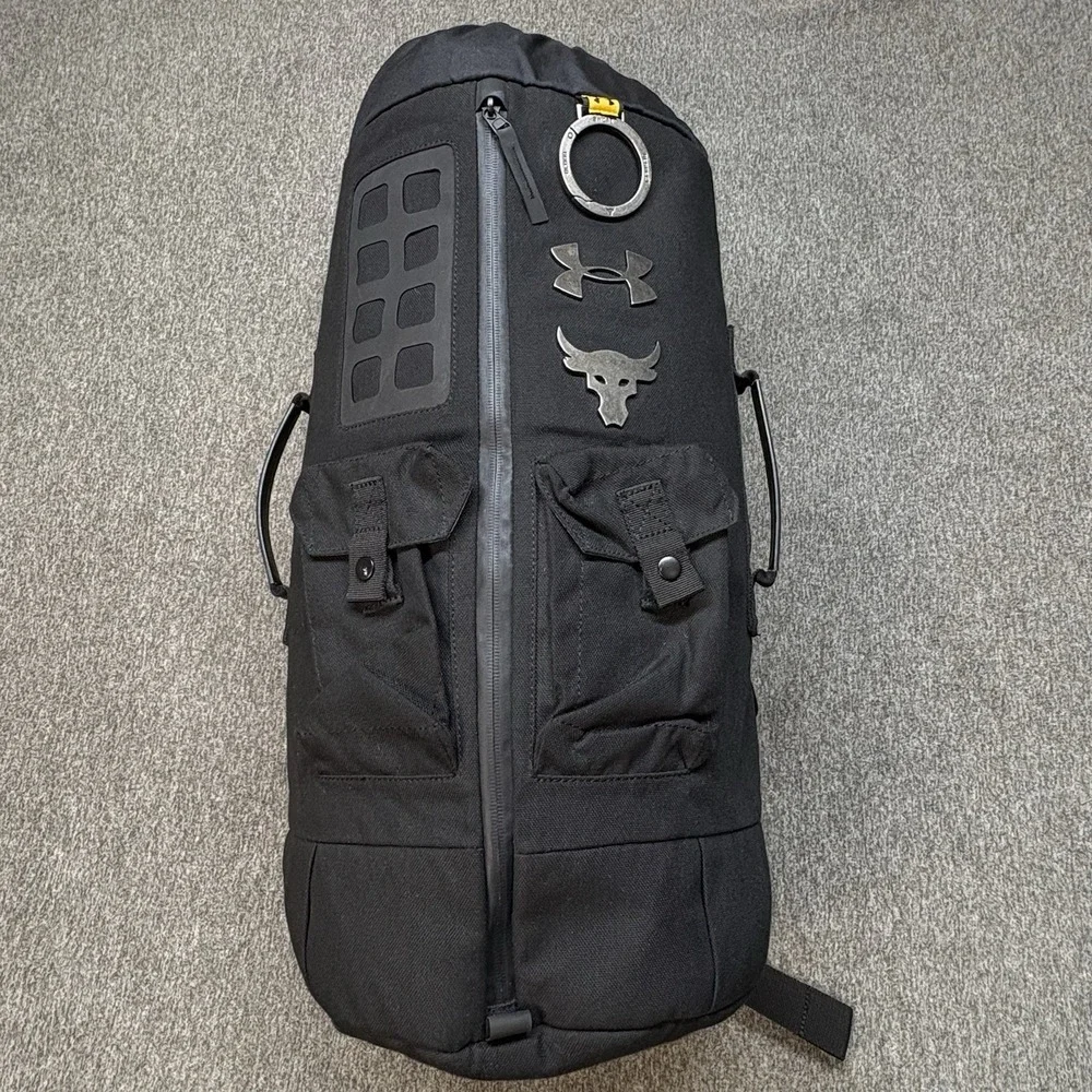 Under Armour Project Rock 60 Bag Backpack Rucksack Gym Duffle Travel School